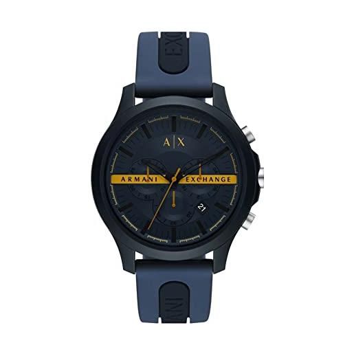 Armani exchange chronograph maschile al quarzo con braccialetto ax2441