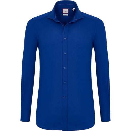 Camicissima camicia trendy blu acceso francese