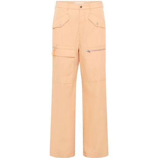 Dion Lee pantaloni ampi - arancione