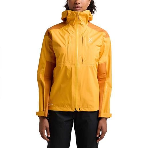 Haglofs l. I. M rugged goretex jacket giallo xl donna