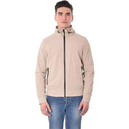 P.H SPORT giubbotto leggerissimocon cappuccio beige