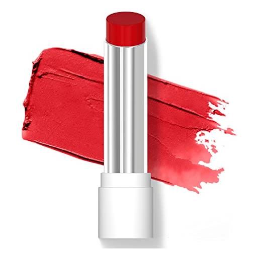 Wet n Wild rose comforting, creamy vibrant lip color, rosehip oil and vitamin e enriched formula, buidable color, cherry syrup shade