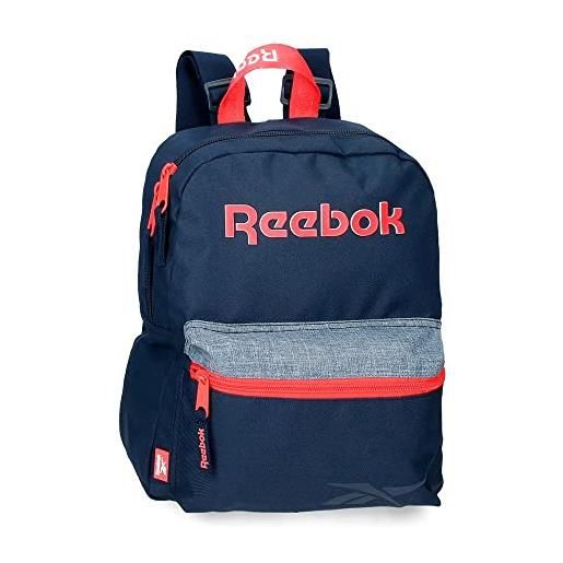 Reebok lucia walking backpack blu 27x32x10 cm poliestere 8,64l