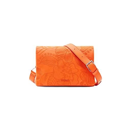 Desigual, bag_alpha dortmund flap 7002 arancio donna, colore: arancione, einheitsgröße