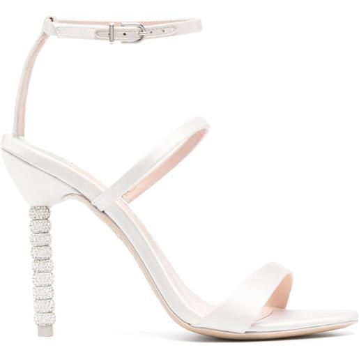 Sophia Webster sandali rosalind 115mm - bianco