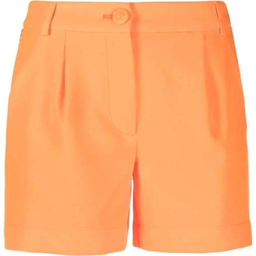 Philipp Plein shorts sartoriali con cristalli - arancione