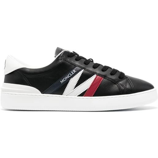 Moncler sneakers con stampa - nero