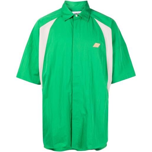 AMBUSH camicia con applicazione - verde