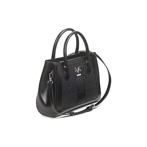 19V69 ITALIA women shopper bag gabriela black/black silver