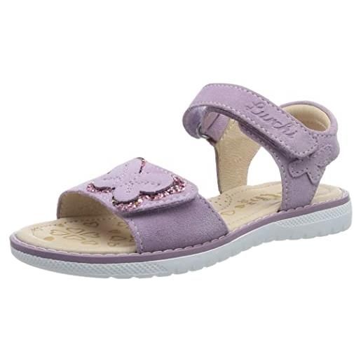 Lurchi zadie, sandali bambina, new lilac, 32 eu