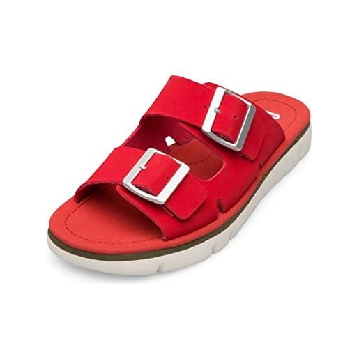 Camper oruga sandal-k200633, sandali piatti donna, medium red, 40 eu