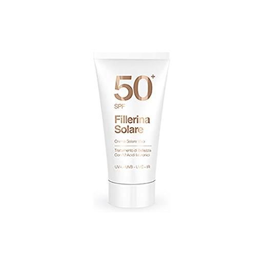 Labo fillerina crema solare antiage per il viso protezione molto alta anti-aging face sunscreen sfp 50+ 50ml