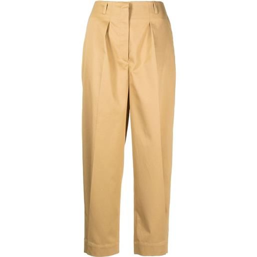 Prune Goldschmidt pantaloni eva crop - giallo