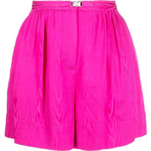 Boutique Moschino shorts a vita alta - rosa