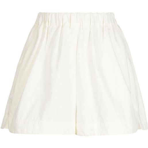 BONDI BORN shorts con vita elasticizzata - bianco