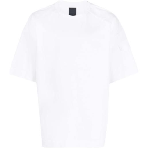 Juun.J t-shirt con taschino - bianco