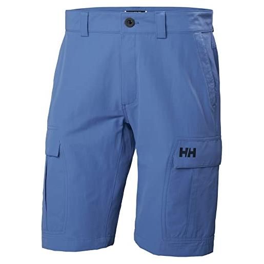Helly Hansen hh qd-pantaloncini cargo da 28 cm, azurite, 30 uomo