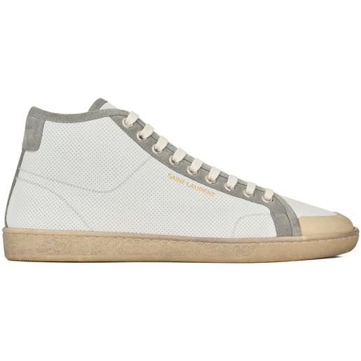 Saint Laurent sneakers sl/39 in pelle - bianco