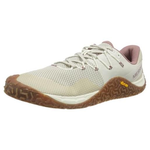 Merrell guanto trail 7, scarpe da ginnastica donna, gomma di gesso, 42.5 eu