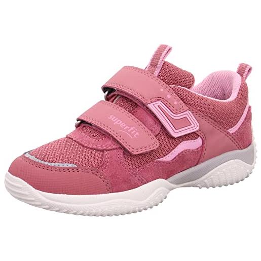 Superfit storm 1006382, sneaker bambine e ragazze, rosa/rosa 5500, 29 eu