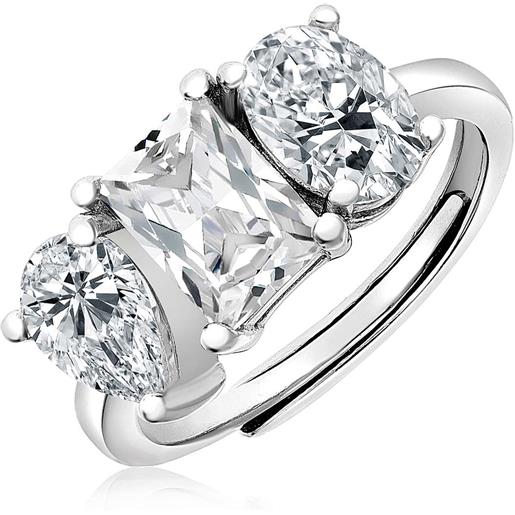 GioiaPura anello donna gioiello gioiapura argento 925 ins028an326rhwh