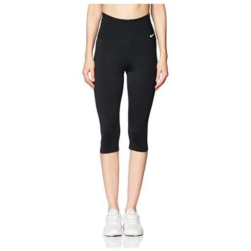 Nike nk one leggings, nero/bianco, xl donna