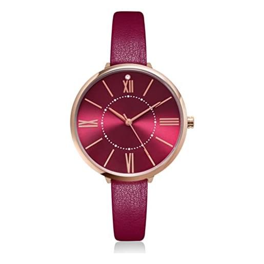 TONSHEN Donna Fashion Digitale Orologio Acciaio Inossidabile LED Elettronico Outdoor Sportivo Orologi da Polso Allarme Cronometro Data Cinturino Sottile (Rosa