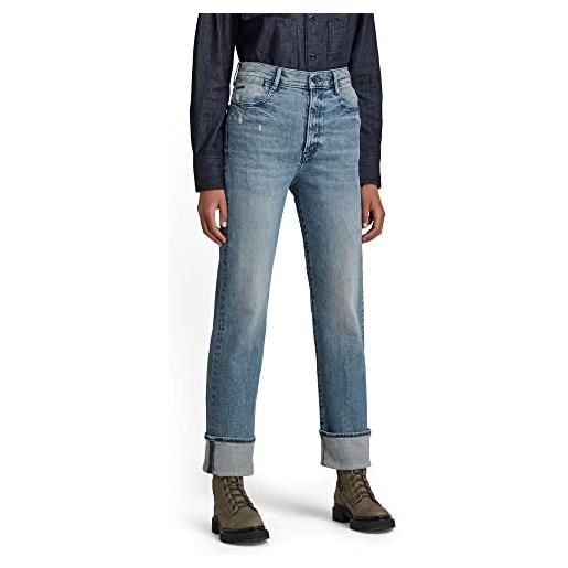 G-STAR RAW women's tedie ultra high straight jeans, grigio (worn in tin d21196-c526-c943), 26w / 32l