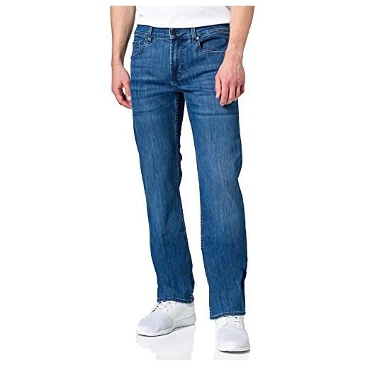 7 For All Mankind standard luxe performance eco blue jeans, mid blu, 30w x 30l uomo