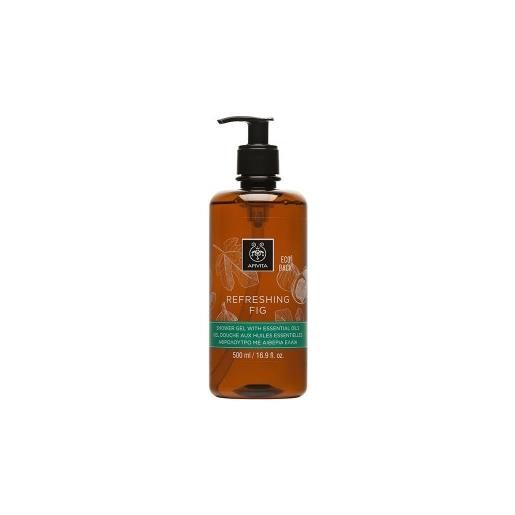 APIVITA SA apivita refreshing fig shower gel with essential oils 500ml