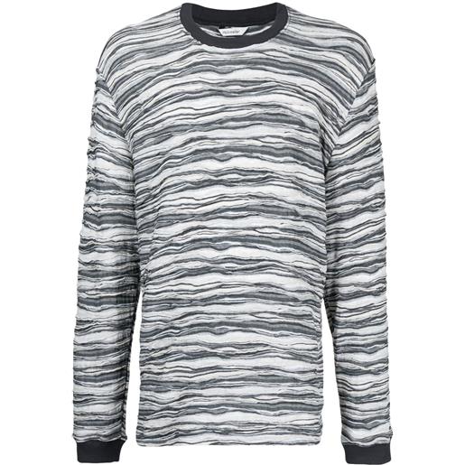 Holzweiler t-shirt con stampa grafica - grigio