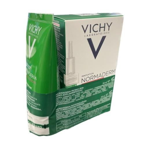 VICHY (L'OREAL ITALIA SPA) normaderm probio bha siero + phitosolution gel trattamento combinato