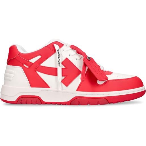 OFF-WHITE sneakers low top out of office in pelle