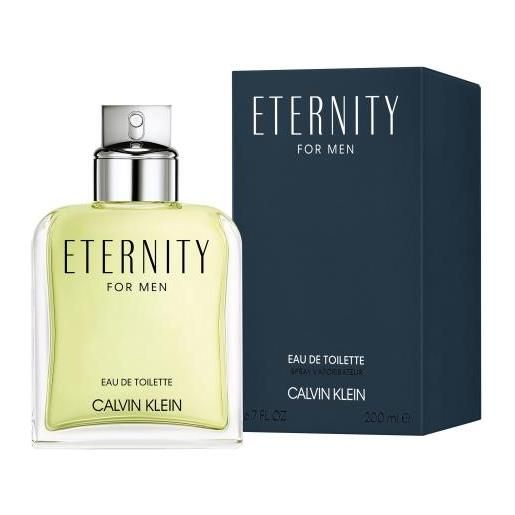 Calvin Klein eternity for men 200 ml eau de toilette per uomo