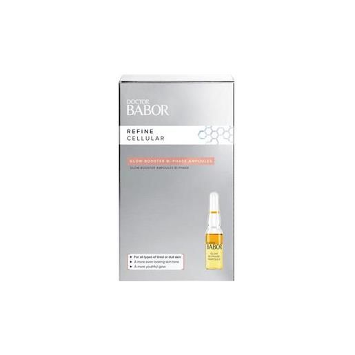 BABOR cura del viso doctor BABOR refine cellular glow booster bi-phase ampoules 7 ampoules