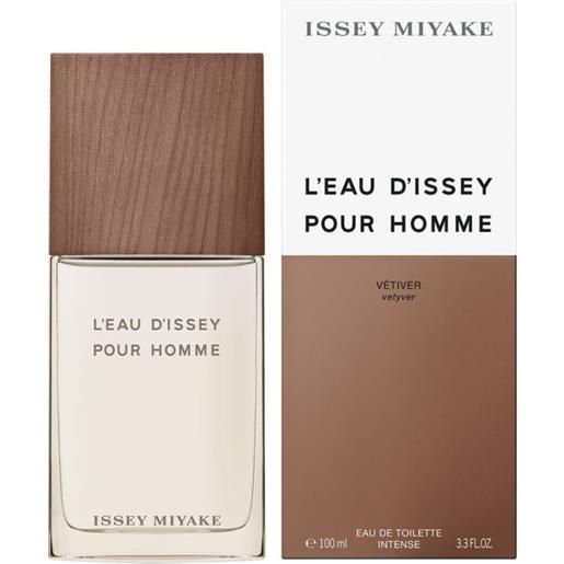 Issey Miyake > Issey Miyake l'eau d'issey pour homme vetiver eau de toilette intense 100 ml