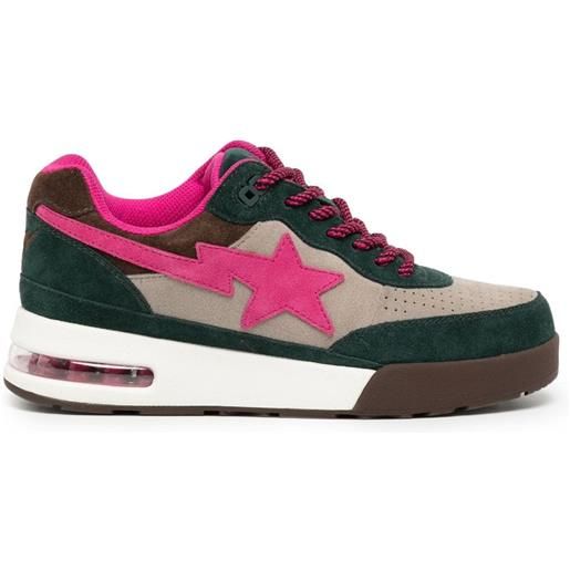 A BATHING APE® sneakers con applicazione - verde