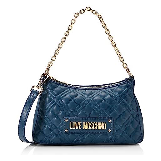 Collezione borse donna blu love moschino prezzi sconti Drezzy