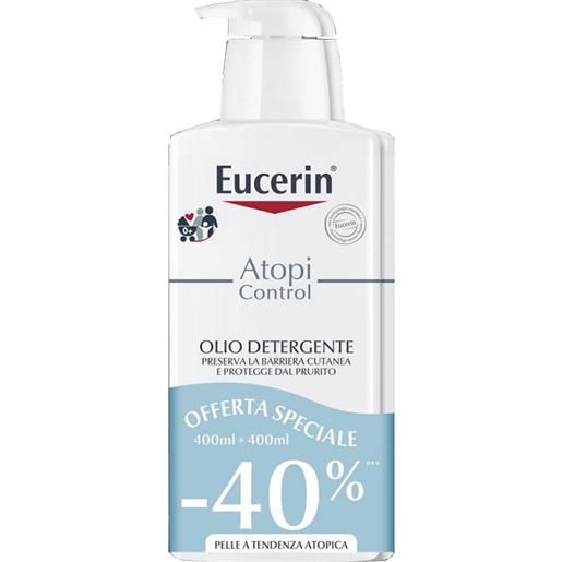 BEIERSDORF SPA eucerin bipacco atopic olio detergente 400 ml + 400 ml