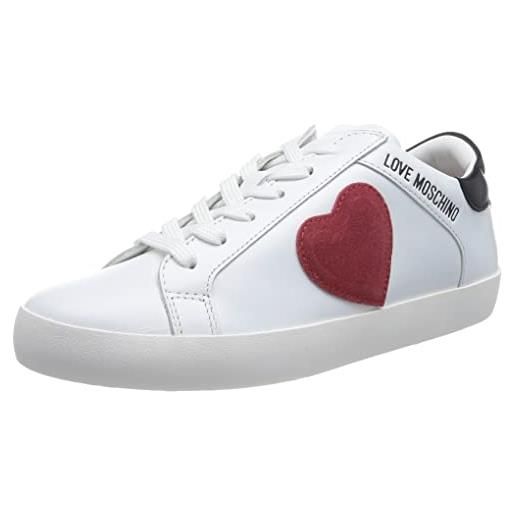 Love Moschino ja15402g1giam, sneaker, donna, bianco, 35 eu