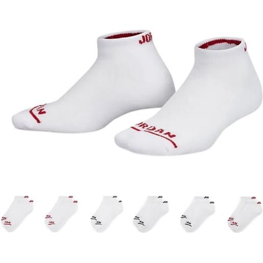 JORDAN legend no show 6pk calzini bassi 6pz