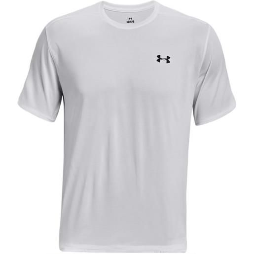 UNDER ARMOUR t-shirt tech vent uomo pearl/black