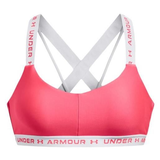 UNDER ARMOUR top crossback low donna pink shock