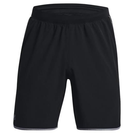 UNDER ARMOUR pantaloncini hiit woven 8in uomo black /pitch gray