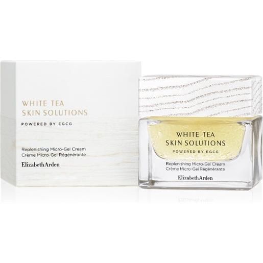 Elizabeth Arden white tea skincare replenishing micro-gel cream