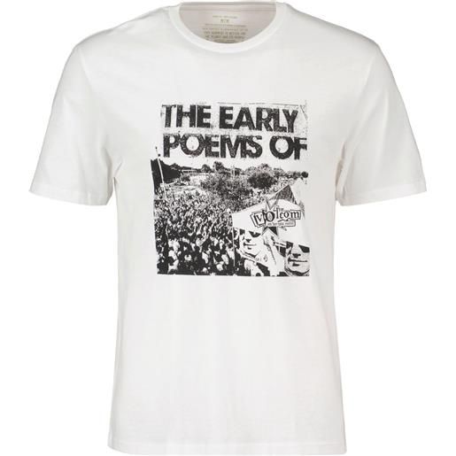 VOLCOM t-shirt v entertainment poems
