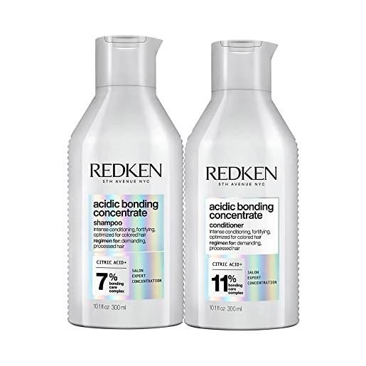 Redken acidic bonding concentrate shampoo 300ml conditioner 300ml