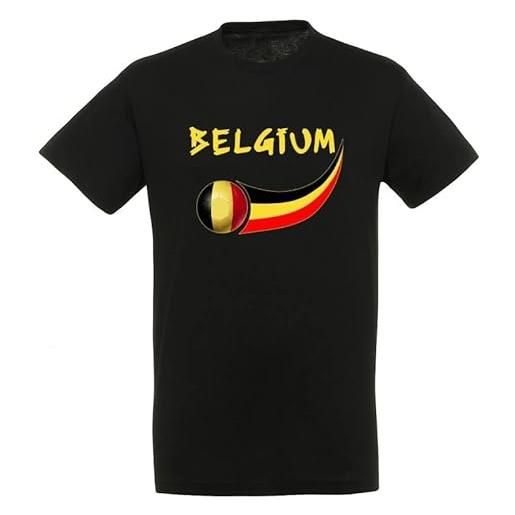 Supportershop belgio fan t-shirt uomo, taglia m
