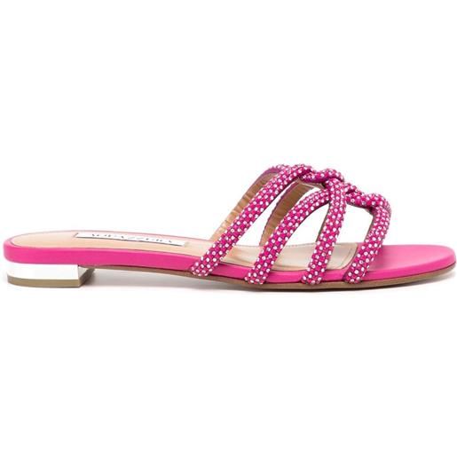 Aquazzura sandali con decorazione - rosa