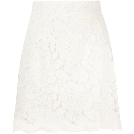Dolce & Gabbana minigonna - bianco